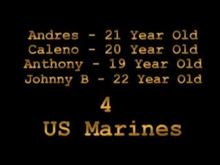 Тези marines тест пожар техен weapons